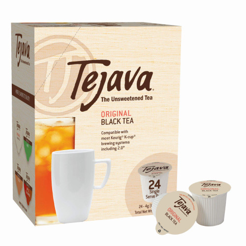 Tejava Original Unsweetened Black Tea Pods, Award-Winning Tea, 100% recyclable Single Serve Cups (24 Pack) Tejava Original Unsweetened Black Tea Pods, Award-Winning Tea, 100% recyclable Single Serve Cups (24 Pack)