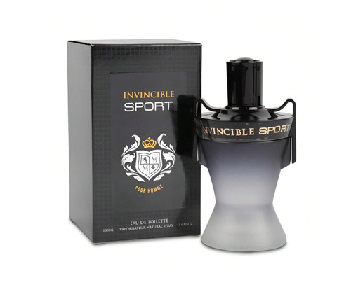 Invincible Sport Men's Cologne 3.4 Fl. Oz. Eau de Toilette Spray Invincible Sport Men's Cologne 3.4 Fl. Oz. Eau de Toilette Spray