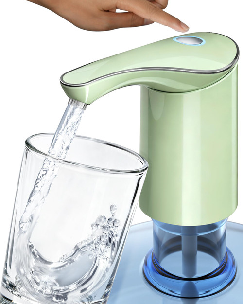 Redsack Electric Water Bottle Dispenser for 3-5 Gallon Jug, Automatic USB-C Water Jug Dispenser, Portable Upgraded Submersible Water Pump,High-Power & Silent Operation for Camping Home Office Bedroom