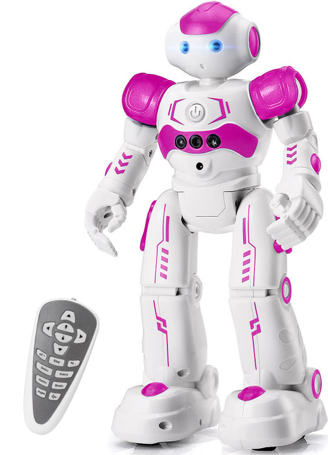 KingsDragon RC Robot Toys for Kids, Gesture & Sensing Programmable Remote Control Smart Robot for Age 3 4 5 6 7 8 Year Old Boys Girls Birthday Gift Present