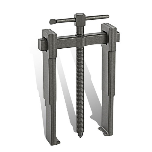 DUSCOKE 2 Jaw Gear Puller - 8" Carbon Steel Two Jaws Bearing Puller/Remover Tool, Adjustable Car Internal External Removal Tool for Pump Pulleys Flywheels Gears Bearings