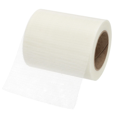 PATIKIL Drywall Repair Mesh Tape, 6 inch x 82 ft Fiberglass Repair Patch Self-Adhesive Dry Wall Joint Tape 12 Mesh Wall Hole Crack and Seam Patch, White
