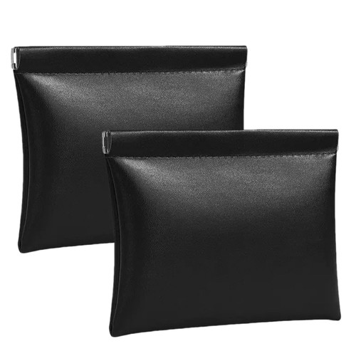 Zyn Container Tiny Squeeze Container - Caffeine Pouch Snus Can - Discreet Storage for Zyn Nectr Pouches Small Travel Hidden Storage Gift for Him Events - One Nighter Two Pack