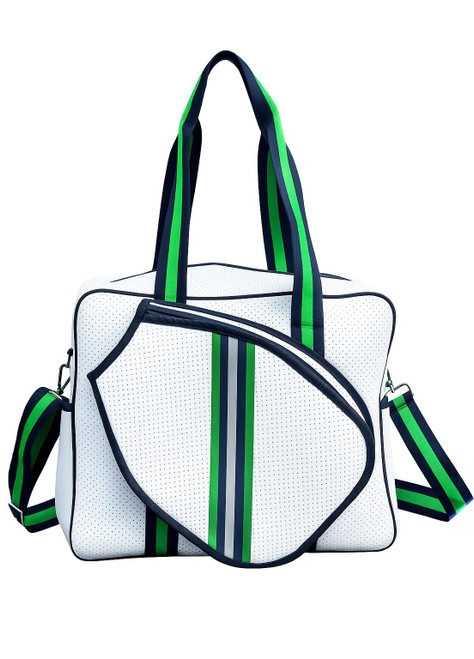 Pickleball Monger Pickleball Bag for Women Pickleball Bag and Men with Adjustable Crossbody and Shoulder Strap, Fence Hook, Large Capacity, Functional and Stylish Design