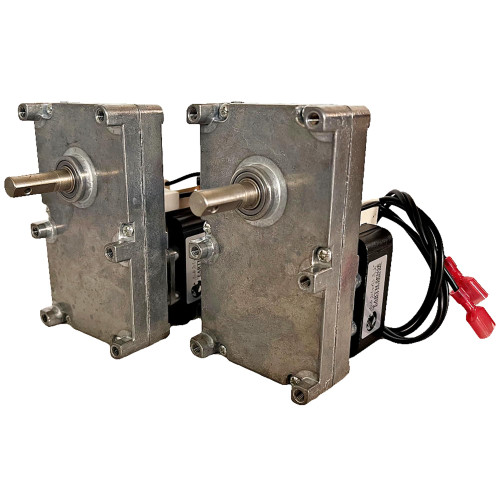 Pellethead 2 Pack for Englander 1RPM Pellet Stove Top and Bottom Auger Motor PU-047040 PH-CCW1