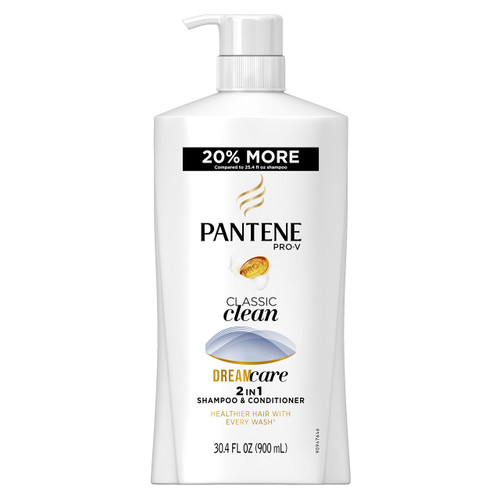 Pantene Pro-V Classic Clean 2In1 Shampoo & Conditioner, 30.4 fl oz