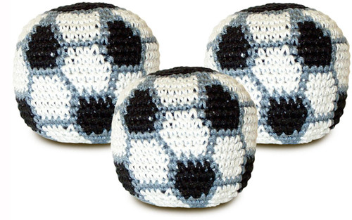 World Footbag Soccer, 3 Pack