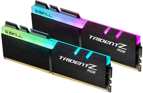 G.SKILL Trident Z RGB Series DDR4 RAM (XMP) 16GB (2x8GB) 3000MT/s CL16-18-18-38 1.35V Intel AMD Desktop Computer Memory U-DIMM (F4-3000C16D-16GTZR)