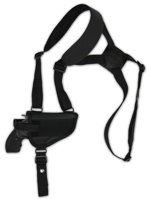 Barsony Cross Harness Shoulder Holster for 2" Snub Nose .22 .38 .357 Revolvers (Kimber K6S, Right)