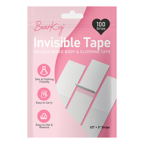 100-Strips Double-Sided Tape for Fashion, Tape for Clothes, Fabric Tape for Women Clothing and Body, All Day Strength Tape Adhesive, Invisible and Clear Tape for Sensitive Skins 100-Strips Double-Sided Tape for Fashion, Tape for Clothes, Fabric Tape for Women Clothing and Body, All Day Strength Tape Adhesive, Invisible and Clear Tape for Sensitive Skins
