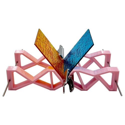 Stained Glass Angle Soldering Jig, Angle Wedge Tool 60°, 72°, 90°, 108°, 120°, 135°, Stained Glass Supplies