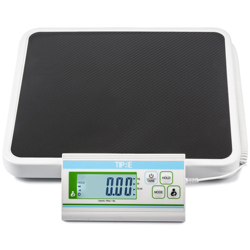 TIPRE Medical Grade Floor Scale Professional Physician Scale 660lb Wrestling Scale for Body Weight Bariatric Scale Heavy Duty Easy to Read Separate Display Screen for Home, Hospital & Physician Use