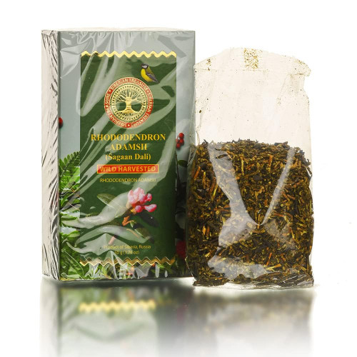 Rhododendron Adamsii (Sagaan Dali), Wild Harvested, Premium Quality, 1.76 OZ (50 Grams) – Herbal Tea