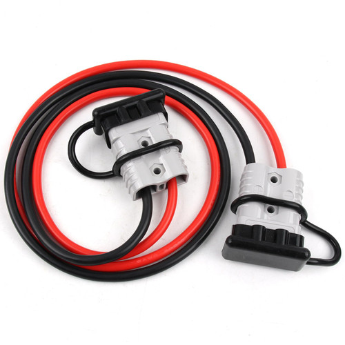 Delgada 175A Battery Quick Connect with 3.94Ft 6AWG Battery Cables 600V Battery Quick Disconnect 175Amp Power Connector Plug Kit 12V Winch Trailer