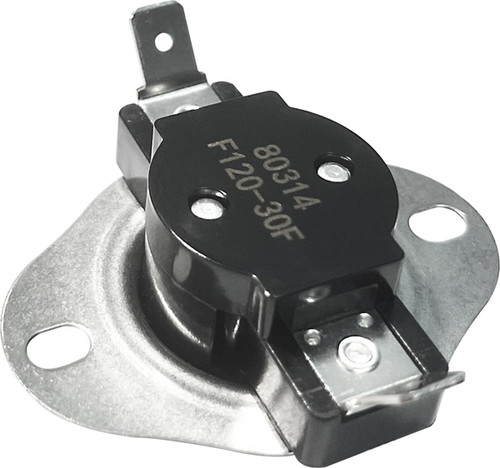 80314 Blower Fan Low Limit Thermodisc Switch Thermostat F120-30F Compatible with US Stove Hot Blast Ashley Vogelzang Norseman Wood Furnace Snap Switch Low-Temp Safety Sensor