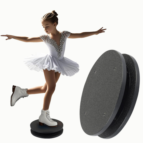 ＴＩＺＹＦＦ Figure Skating Spinner - Training Aid for Ice Skaters, Gymnastics, Dance and Ballet Pirouette. 8 Inch Spin Trainer.