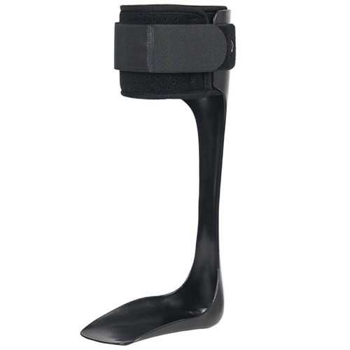 Komzer AFO Drop Foot Brace, Medical Ankle Foot Orthosis, Lightweight Foot Support Stabilizer, Drop Foot Postural Correction Brace for Men and Women (L-Right)