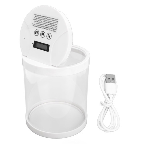 BTSEURY Time Locking Box for Cell Phone, Food Smart Timed Lock Box, LCD Auto Unlocking Timed Lock Storage Container