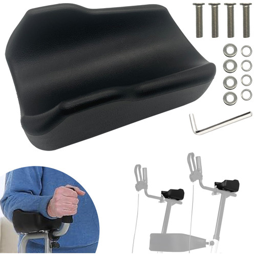 Rollator Armrest Pad, Upright Walker Forearm Pads for Stand up Rollator, Rollator Upwalker Accessories for Seniors