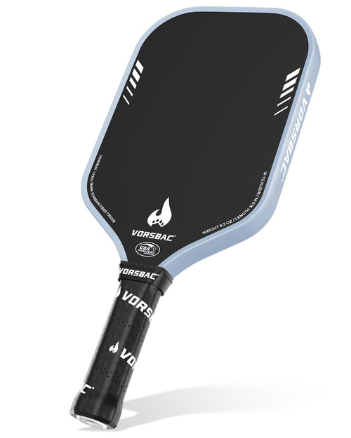 VORSBAC Pickleball Paddles Carbon Fiber, Premium T700vB Carbon Fiber Thermo-Compression Unibody Pickleball Paddles, Sweet Spot Optimized for Carbon Pickleball Paddle, 16mm Polymer Core, U.S.Designed