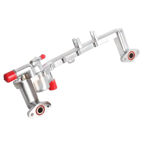 LR109402 Aluminum Heater Manifold Coolant Tube With Sensors for Land Rover LR4 2010-2013 for Range Rover Jaguar 2010-2020 V8 5.0L Replace LR109402, LR077042, LR018273