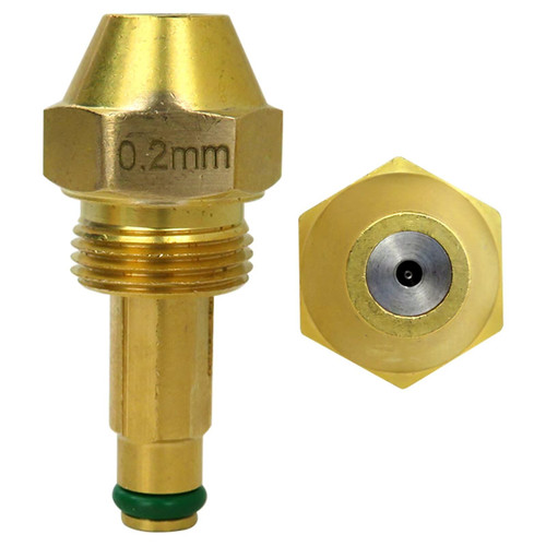 JRSHOME 0.2mm Waste Oil Burner Nozzle 30609-2 for Air Siphon Nozzle Assembly Delavision