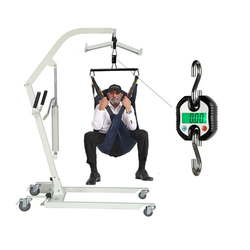 Hoyer Lift Scale for Home Use - Simple and Fast, Maximum Weight 330lb (Black) Hoyer Lift Scale for Home Use - Simple and Fast, Maximum Weight 330lb (Black)