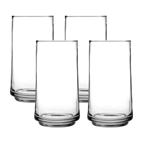 Anchor Hocking Finlandia Tea Drinking Glasses (4-Pieces, 18-ounce, dishwasher safe)