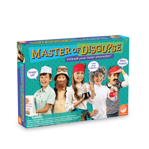 MindWare Master of Disguise Kit For Kids With Over 40 Dress Up Accessories