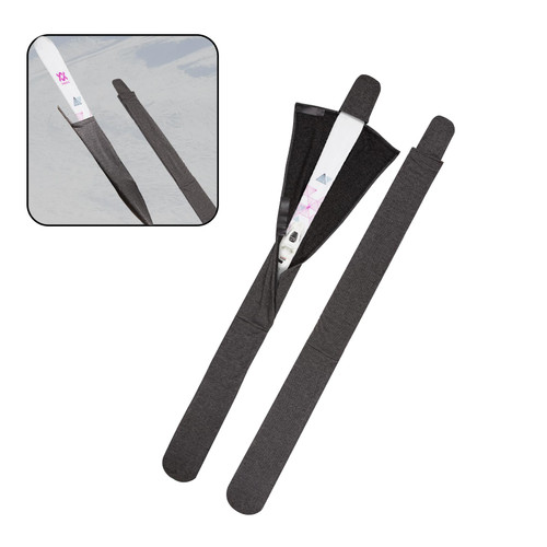 Snow Skis Protection Fabric Soft Sleeve Cover Wide Open,Adjustable Snow Skis Protector Cover,Fit in Snow Skis Storage Transport Protection,Gift for Snowboarders,Suitable for 155 to 170 Snowboards