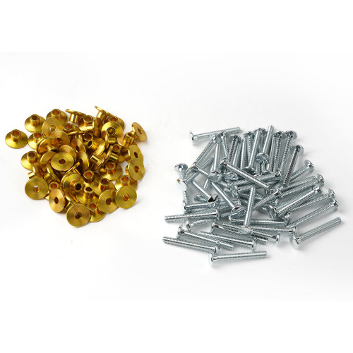 Camotokiit for Peterbilt 379 Huck and Collars-1/4/Large Flange Collars Replace MGPT-R8-10G,MGCW-R8-Pack of 50