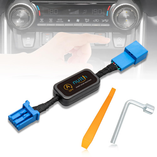 NuIth Auto Start Stop Deactivating Wire Harness for 2020-2024 Toyota RAV4, RAV4 Stop Start Eliminator Adapter, RAV4 A-Off Delete Adapter