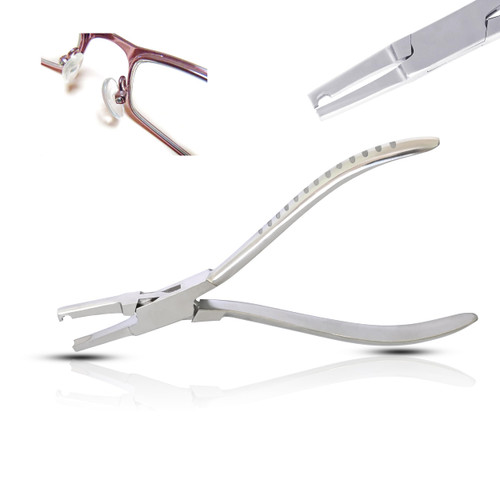 OdontoMed2011 Optical Adjusting Eyeglasses Glasses 'Nose Pads Arm Pliers Spectacle Assembling Tools Hand Repair Repairing Tool Frames Eye Glasses Clamp Pad Adjusting Plier ODM