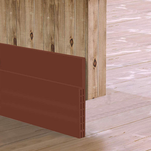 Upgrade Huge Gap Door Draft Stopper, 3-2/5"W Widened Door Sweep for Interior and Exterior Doors - Guard Against Drafts, Dust, Noise and Unwanted Animals (3-2/5"W x 39" L, Brown)…