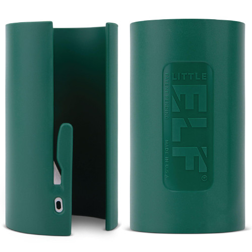 Little ELF Wrapping Paper Cutter (2-Pack) | As seen on Shark Tank | Made in USA | Green | Holiday Gift Wrap Paper Roll Holder and Cutter