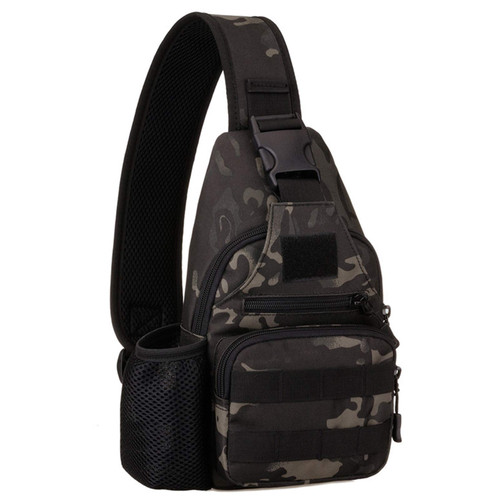 BAIGIO Tactical Sling Backpack Bag for Men Molle Crossbody Shoulder Bags Military EDC Chest Pack One Strap Daypack