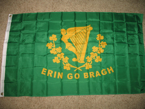 3X5 Ireland Irish Harp Super Poly Flag 3'X5' 3X5 Ireland Irish Harp Super Poly Flag 3'X5'