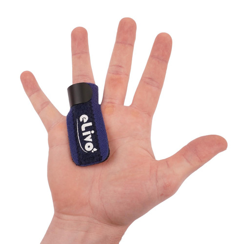 MedVance Elivo Finger Splint, Trigger Finger Support Brace for Thumb, Index, Middle, Ring, and Pinky Finger, One Size Fits All - 3 Pack