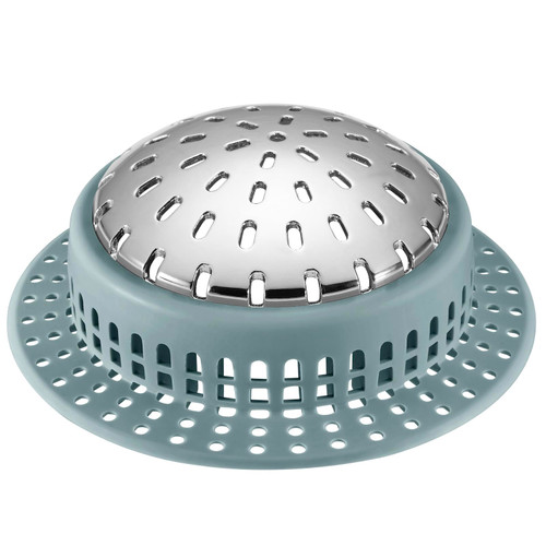 Aluvor Shower Drain Hair Catcher, Shower Drain Cover, Bathtub Drain Hair Catcher for Pop-Up & Regular Drains-1769025008