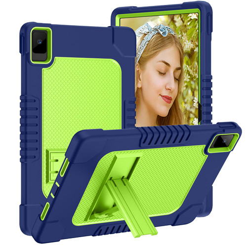 FIEWESEY for TCL NXTPAPER 11 Inch Tablet Case,Heavy Duty Hybrid Shockproof Kids Friendly Rugged Protective Case Cover for TCL NXTPAPER 11 Tablet 11 Inch 2023 Released (Navy/Green)