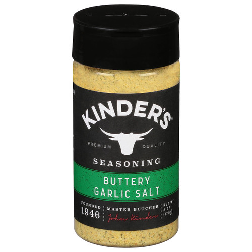 Kinder's, Buttery Garlic Salt Seasoning, 6 Ounce