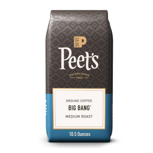 Peet's Coffee, Medium Roast Ground Coffee - Big Bang 10.5 Ounce Bag