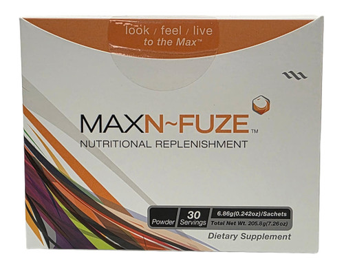 Max N-Fuze, Nutritional Replenishment, 30 Packets (0.24 Ounce), 30 Servings