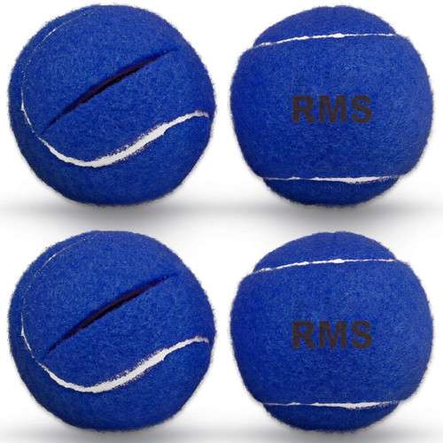 RMS Walker Glide Balls - A Set of 4 Balls with Precut Opening for Easy Installation, Fit Most Walkers (Blue)