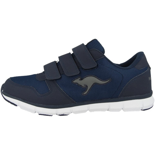 Kangaroos Unisex K-bluerun 701 B Low-Top Sneakers, Blue Dk Navy Grey 423, 10.5 UK