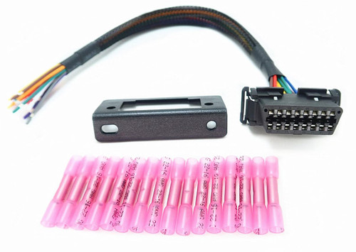 MITOB OBD2 J1962 Female to Open Pigtail Cable Bracket OBDii Port Replacement Cable 1ft/30cm MITOB OBD2 J1962 Female to Open Pigtail Cable Bracket OBDii Port Replacement Cable 1ft/30cm