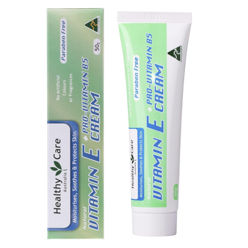 Healthy Care Vitamin E + Pro Vitamin B5 Cream 50g