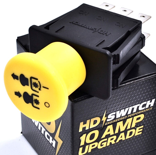 HD Switch Free 10 AMP Upgrade PTO Switch fits Bad Boy Mowers ZT Elite MZ & ZT Magnum Maverick Rebel Rogue Renegade Outlaw Pup Lightning AOS Extreme Series BadBoy Blade Engage Clutch 070-1000-00