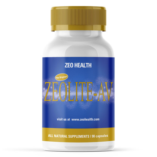 ZEOLITE–AV Capsules | Potent Immune System Booster with Humic Acid | Restore Trace Minerals, Replenish Electrolytes, & Remove Toxins | Promotes Energy, Restful Sleep, & Alleviates Brain Fog (90 Count)