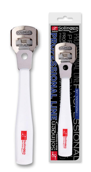 Solingen Callus Remover for Feet – Professional Stainless Steel Foot File Tool for Smooth Heels & Pedicure Care